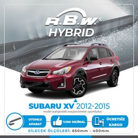 RBW Subaru XV 2012-2015 Ön Hybrid Silecek Takımı