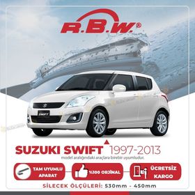 RBW Suzuki Swift 1997-2013 Ön Muz Silecek Takımı