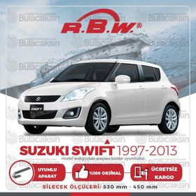 RBW Suzuki Swift 1997-2013 Ön Muz Silecek Takımı