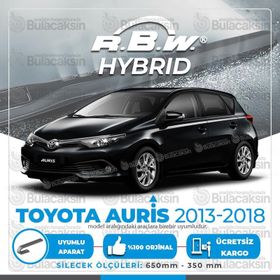 RBW Toyota Auris 2013-2018 Ön Hybrid Silecek Takımı