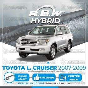RBW Toyota Land Cruiser 2007-2009 Ön Hybrid Silecek Takımı