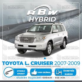 RBW Toyota Land Cruiser 2007-2009 Ön Hybrid Silecek Takımı