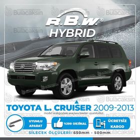 RBW Toyota Land Cruiser 2009-2013 Ön Hybrid Silecek Takımı