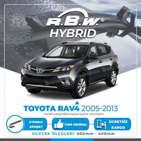 RBW Toyota Rav4 2005-2012 Ön Hybrid Silecek Takımı