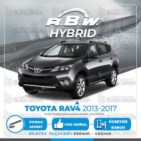 RBW Toyota Rav4 2013-2017 Ön Hybrid Silecek Takımı