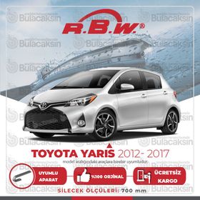 RBW Toyota Yaris 2012-2017 Ön Muz Silecek Takımı