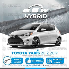 RBW Toyota Yaris 2012-2017 Ön Muz Silecek Takımı
