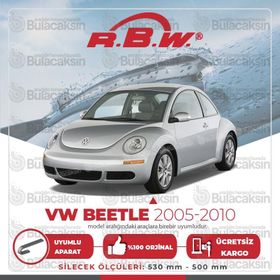 RBW Volkswagen Beetle 2005-2010 Ön Muz Silecek Takımı