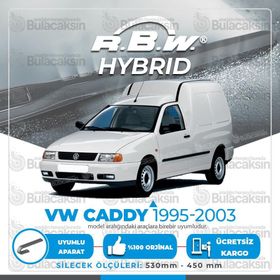 RBW Volkswagen Caddy 1995-2003 Ön Hybrid Silecek Takımı