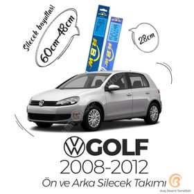 RBW Volkswagen Golf 6 2008-2012 Ön ve Arka Silecek Seti