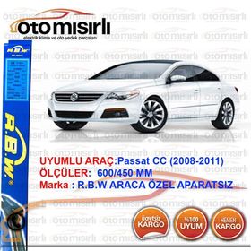 RBW Volkswagen Passat CC 2008-2011 Ön Silecek Takımı