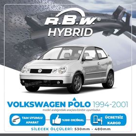 RBW Volkswagen Polo 1994-2001 Ön Hybrid Silecek Takımı
