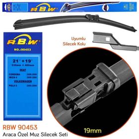 RBW Volkswagen Polo 5 Kasa 2005-2009 Arası Arka Silecek