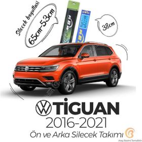 RBW Volkswagen Tiguan 2016-2021 Pro Ön ve Arka Silecek Seti