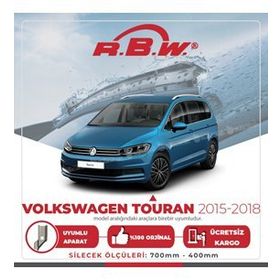 RBW Volkswagen Touran 2015-2018 Muz Silecek Takımı