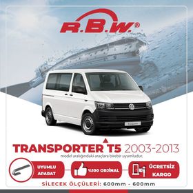 RBW Volkswagen Transporter T5 2003-2013 Ön Muz Silecek Takımı