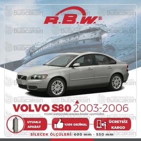 RBW Volvo S80 2003-2006 Ön Muz Silecek Takımı