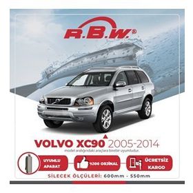 RBW Volvo XC90 2005-2014 Muz Silecek Takımı