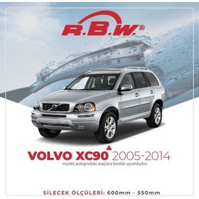 RBW Volvo XC90 2005-2014 Muz Silecek Takımı