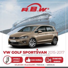 RBW VW Golf Sportsvan 2015-2017 Muz Silecek Takımı