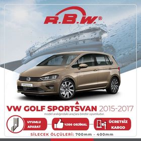 RBW VW Golf Sportsvan 2015-2017 Muz Silecek Takımı