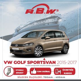 RBW VW Golf Sportsvan 2015-2017 Muz Silecek Takımı