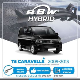 RBW VW T5 Caravelle 2009-2013 Ön Hybrid Silecek Takımı
