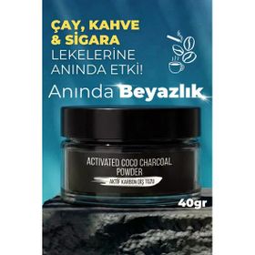 RC Cosmetic Aktif Karbon 40 gr Diş Temizleme Tozu
