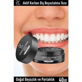 RC Cosmetic Aktif Karbon 40 gr Diş Temizleme Tozu
