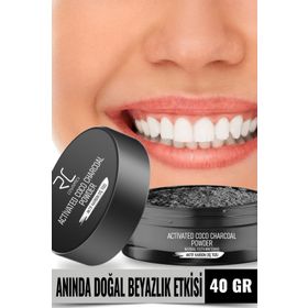 RC Cosmetic Aktif Karbon 40 gr Diş Temizleme Tozu