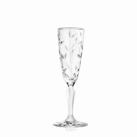 RCR Laurus 6'lı 160 ml Flüt Kadeh Seti