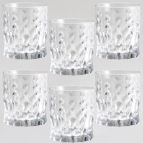 Rcr Marilyn 6'lı 340 ml Şeffaf Su Bardağı