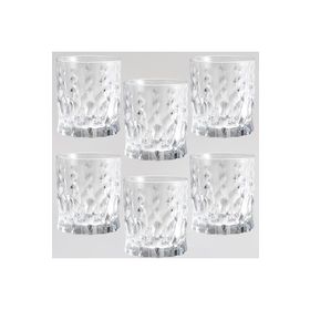 Rcr Marilyn 6'lı 340 ml Şeffaf Su Bardağı