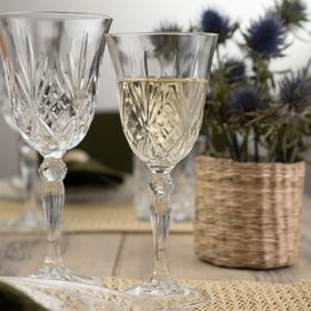 RCR Melodia Kristal 6'lı 270 ml Büyük Kadeh