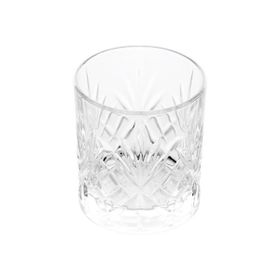 RCR Melodia Yüksek Kalite Cam 6'lı 80 ml Kahve Yanı Bardak Seti