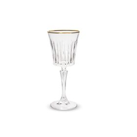 RCR Timeless 6'lı Altın Rimli 300 ml Kadeh Seti