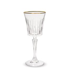 RCR Timeless 6'lı Altın Rimli 300 ml Kadeh Seti
