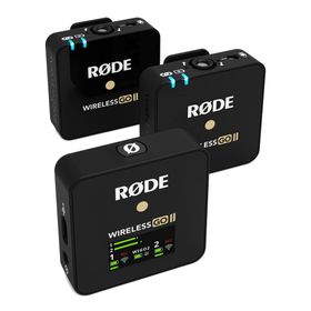 RØDE Wireless GO II Çift Kanallı Kayıt Edicili Telsiz Mikrofon Sistemi