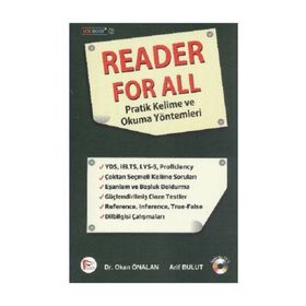 READER FOR ALL PRATIK KELIME VE OKUMA YÖNTEMLERI - ARIF BULUT;OKAN ÖNALAN