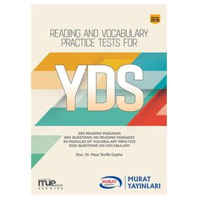 Reading and Vocabulary Practice Tests for YDS-Murat Yayınları