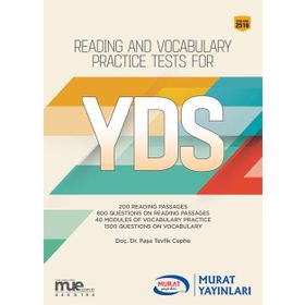 Reading and Vocabulary Practice Tests for YDS-Murat Yayınları
