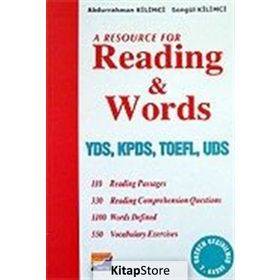 READING & WORDS YDS, KPDS, TOEFL, UDS - ABDURRAHMAN KILIMCI, SONGÜL KILIMCI