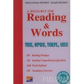 READING & WORDS YDS, KPDS, TOEFL, UDS - ABDURRAHMAN KILIMCI, SONGÜL KILIMCI