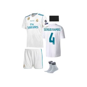 Real Madrid 2024-2025 Sezonu Beyaz İç Saha 4 Parça Ramos Forması