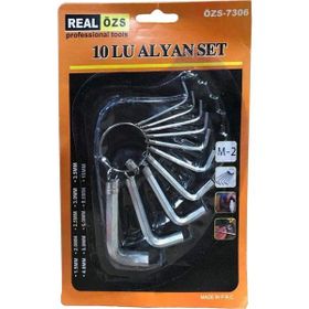 Real Özs ÖZS-7306 10 Parça Alyan Set