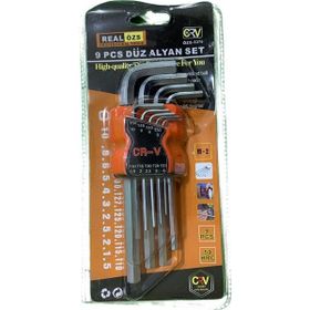 Real Özs ÖZS-8376 9 Parça Uzun Düz Alyan Set