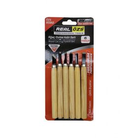 Real Özs ÖZS-9580 Ağaç Oyma Hobi Seti