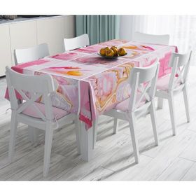 RealHomes 3449 Özel Tasarım Dijital Baskılı Leke Tutmaz 120x140 cm Masa Örtüsü
