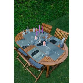 RealHomes 45x140 cm Homes Soft Renkli Onedraw Çizimli Dijital Baskılı Dekoratif Püsküllü Şönil Üçgen Runner