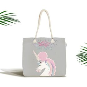 RealHomes Baby Shower Unicorn At Tasarımlı Kumaş Bebek Çantası